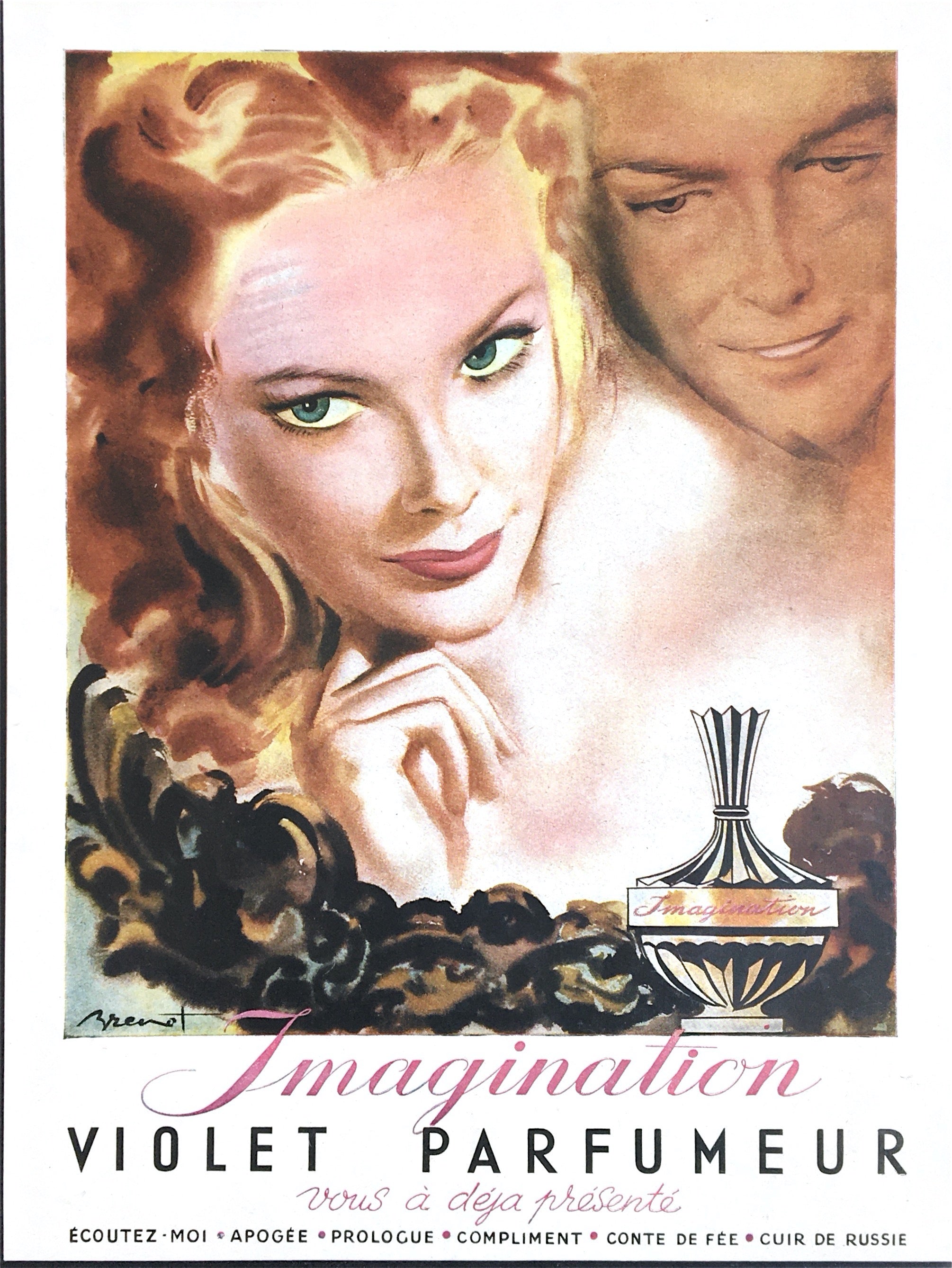 affiche vintage Imagination Maison VIOLET